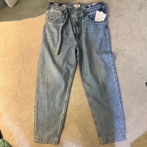 Agolde paperbag tapered balloon pants